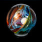Electrum Rainbow UV Scribble Marble no.1 (26mm)