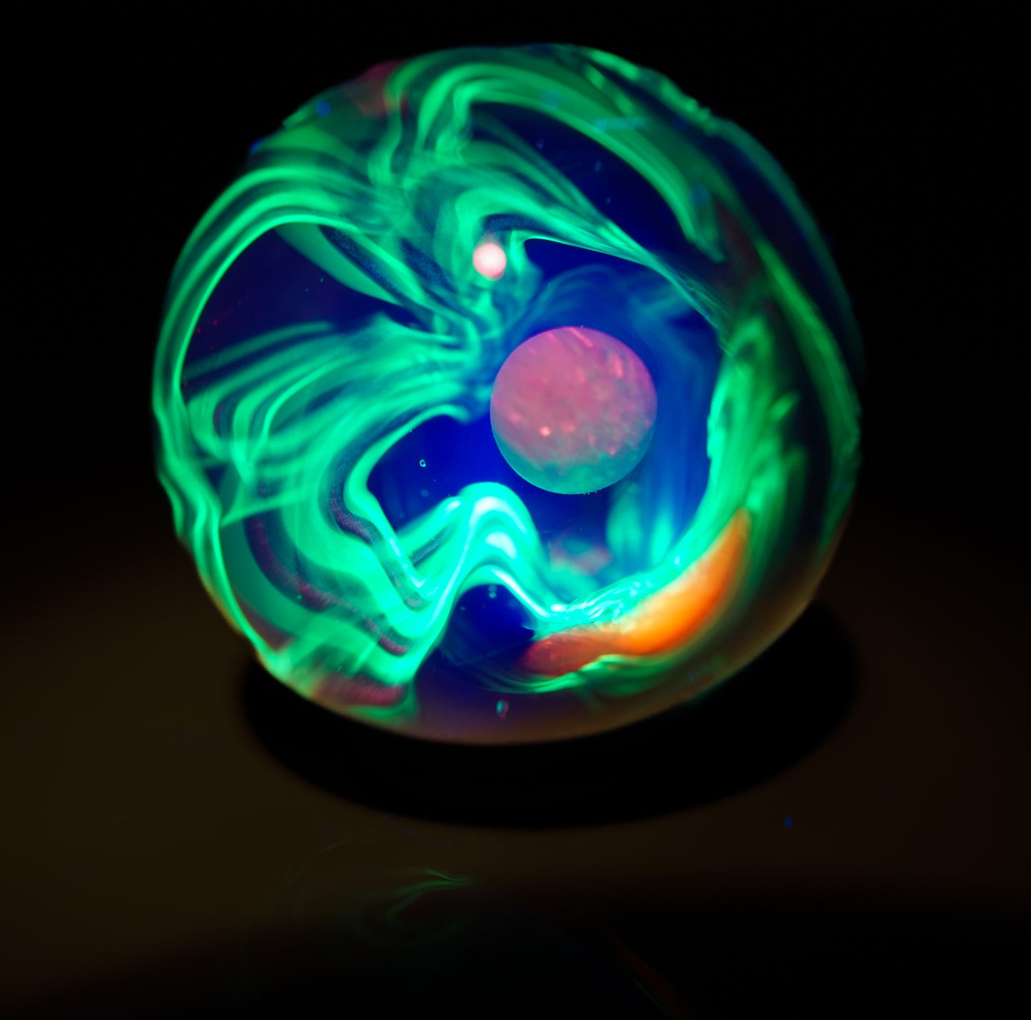 Electrum Rainbow UV Scribble Marble no.1 (26mm)