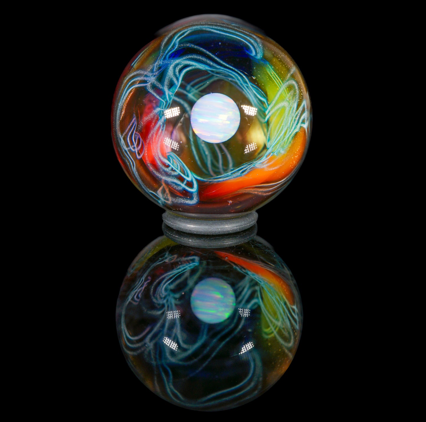 Electrum Rainbow UV Scribble Marble no.1 (26mm)