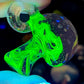 Opal Galaxy UV Scribble Mushroom Pendant