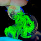 Opal Galaxy UV Scribble Mushroom Pendant