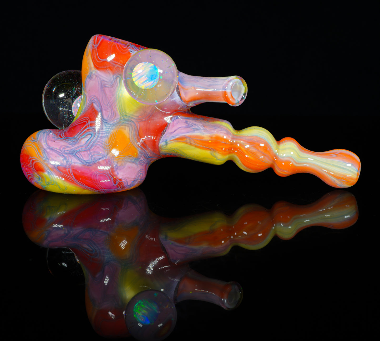 Crushed Opal UV Scribble Tech Hammer