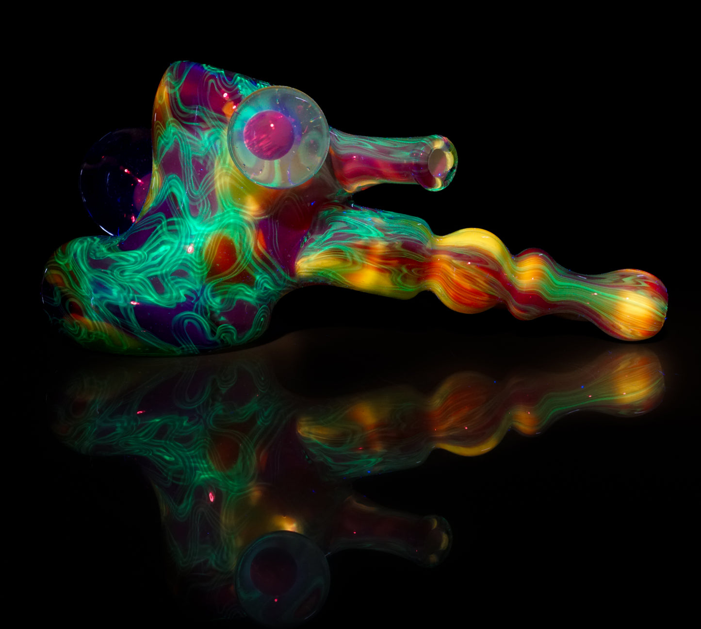 Crushed Opal UV Scribble Tech Hammer