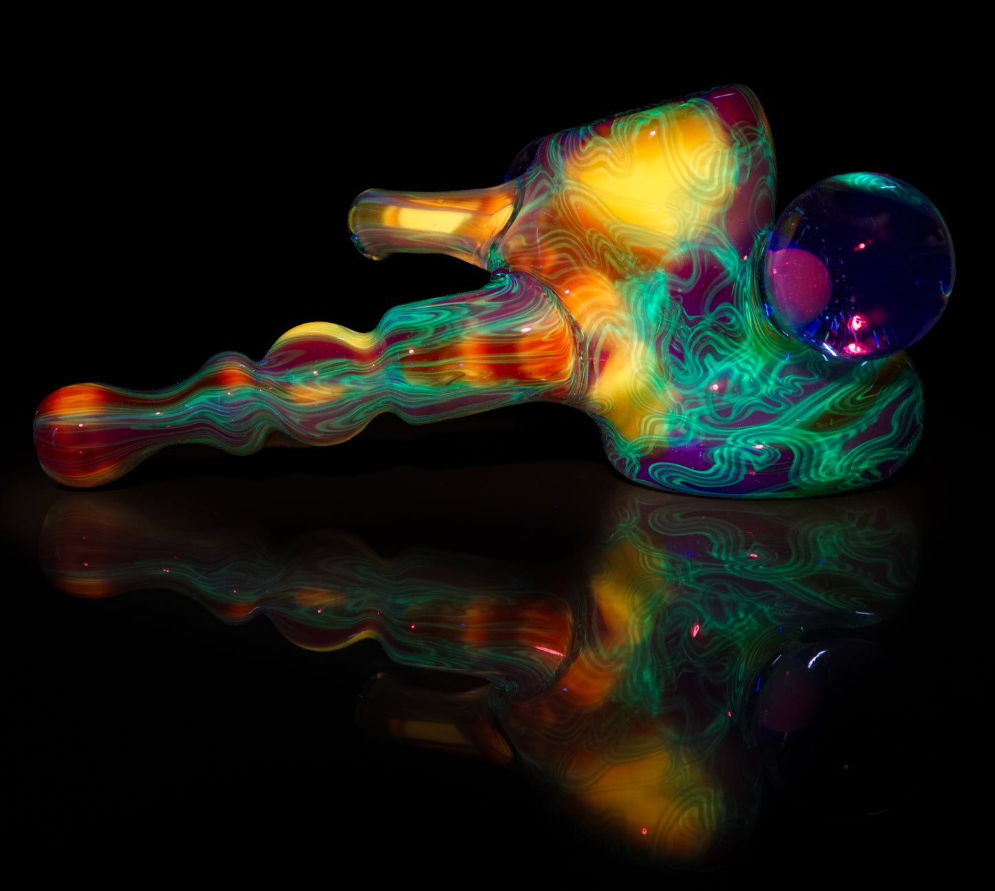 Crushed Opal UV Scribble Tech Hammer