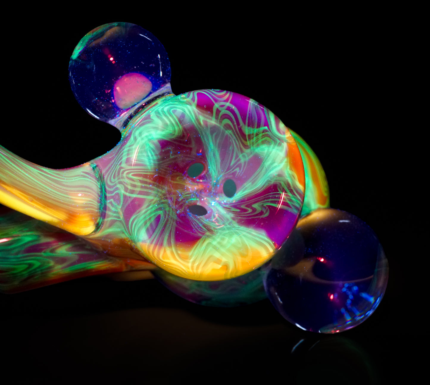 Crushed Opal UV Scribble Tech Hammer