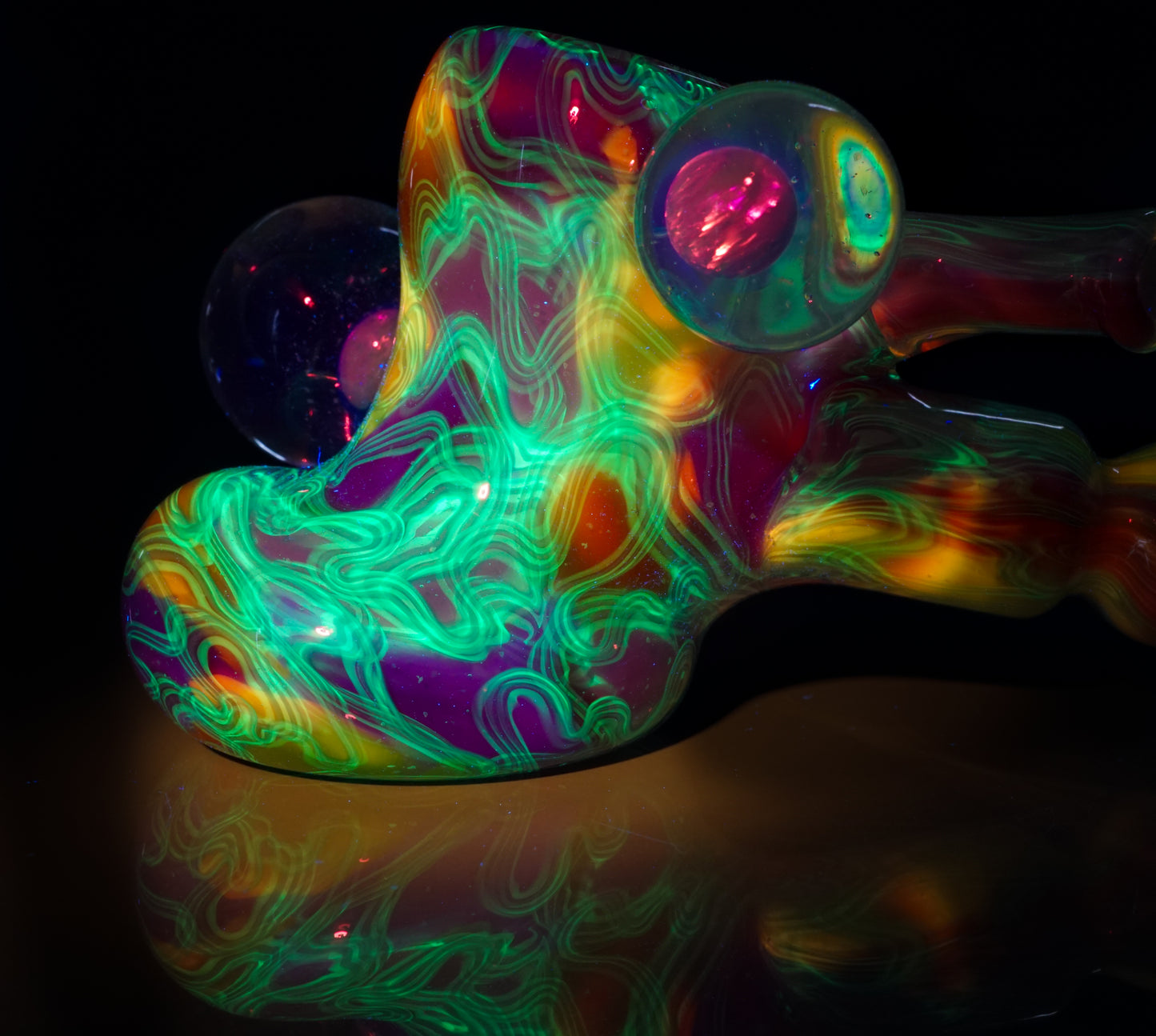 Crushed Opal UV Scribble Tech Hammer