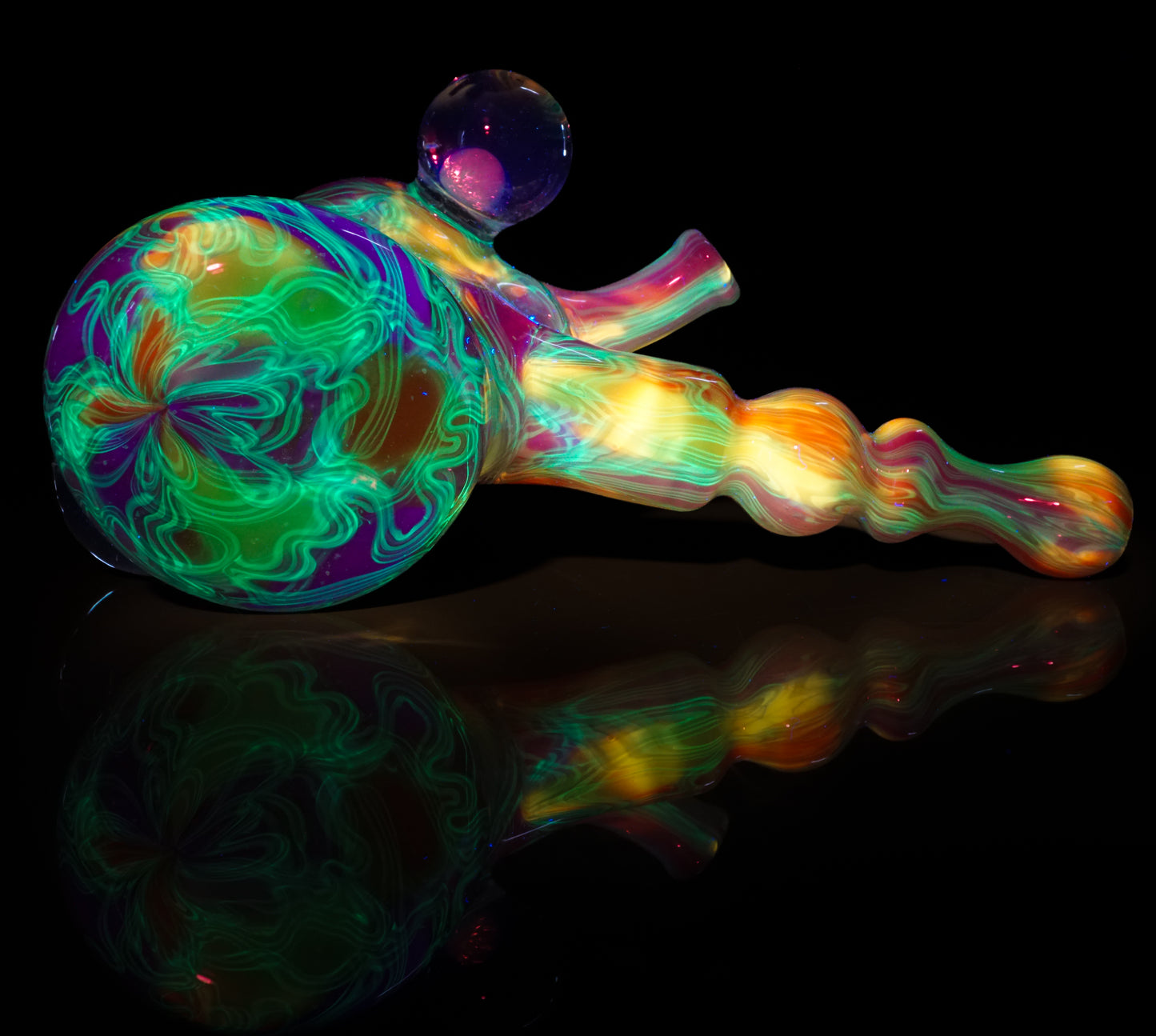 Crushed Opal UV Scribble Tech Hammer