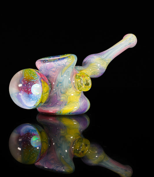 Crushed Opal UV Scribble Tech Marble Mallet