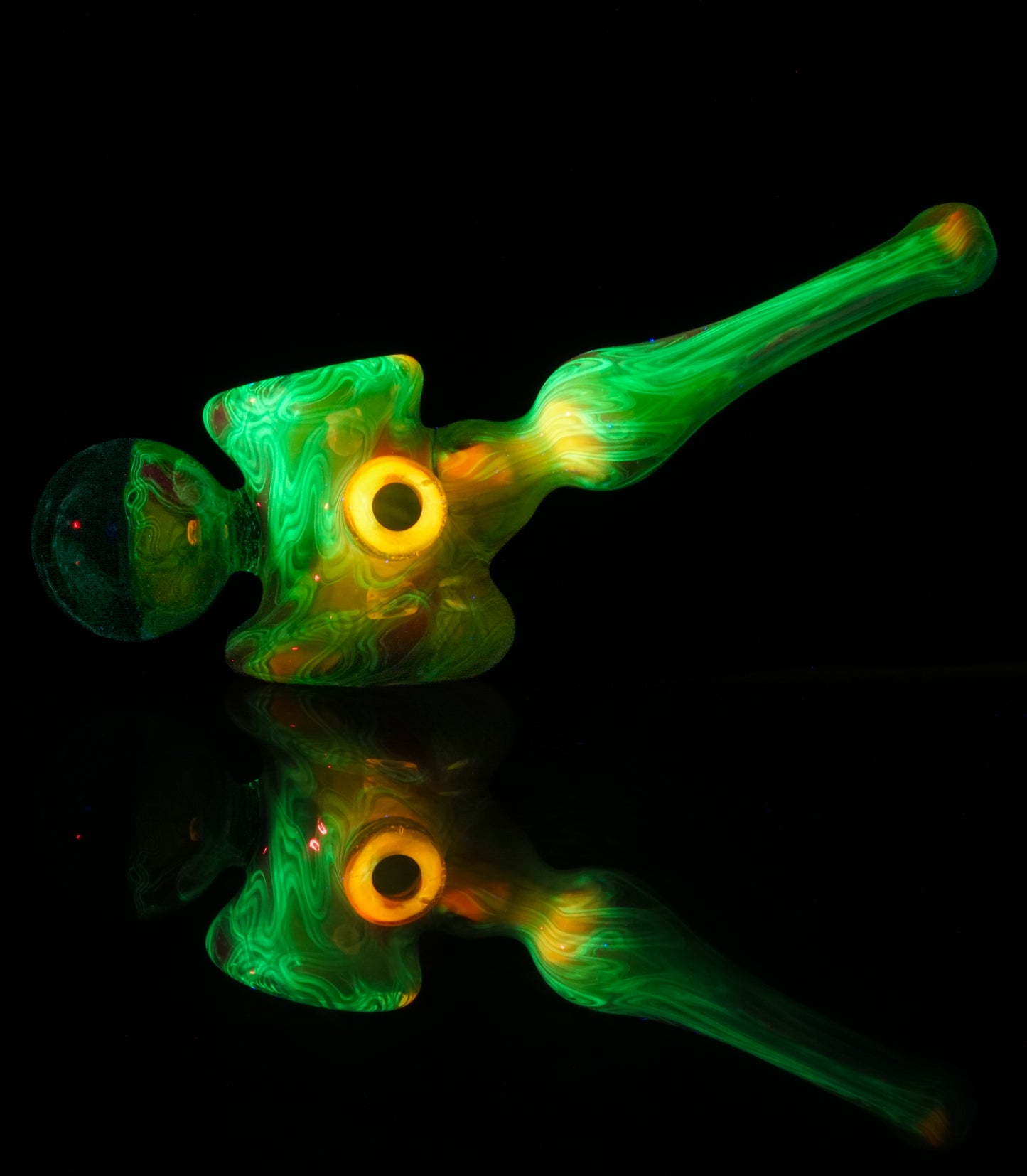 Crushed Opal UV Scribble Tech Marble Mallet