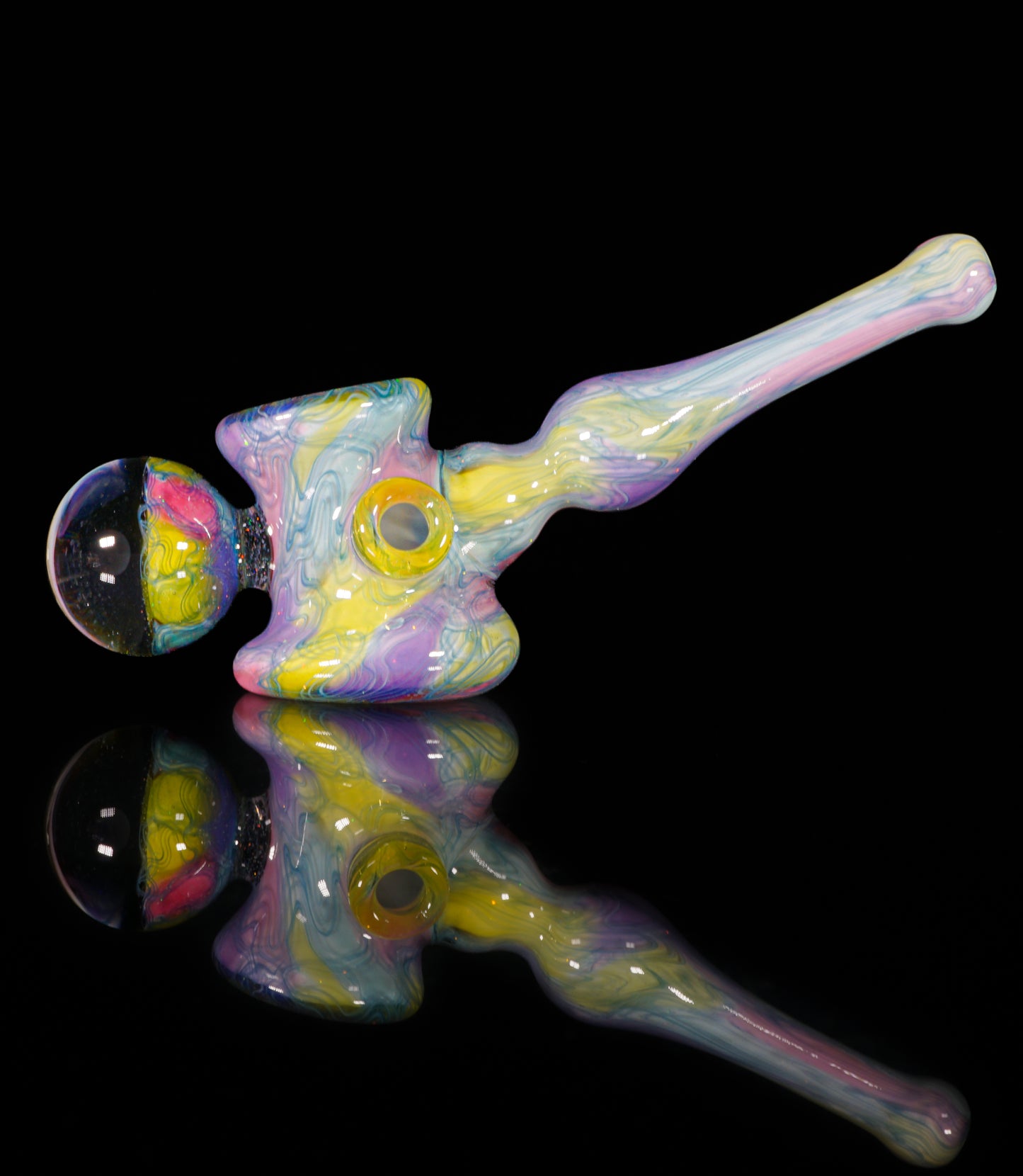 Crushed Opal UV Scribble Tech Marble Mallet