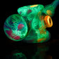 Crushed Opal UV Scribble Tech Marble Mallet