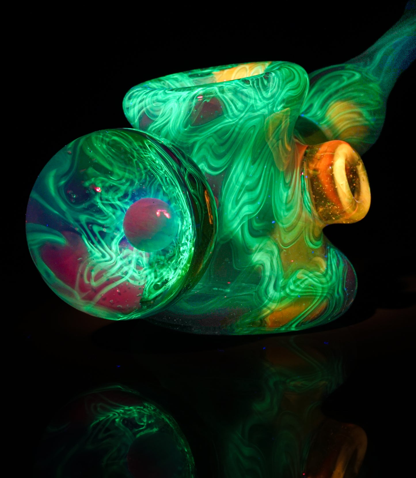 Crushed Opal UV Scribble Tech Marble Mallet
