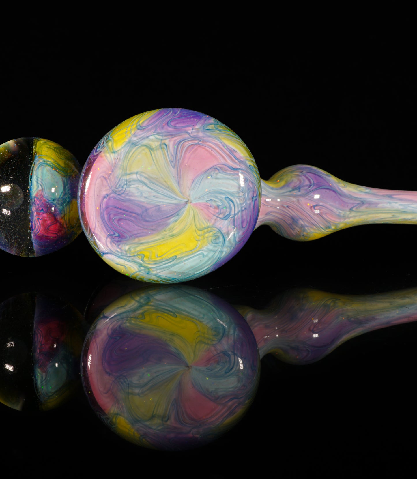 Crushed Opal UV Scribble Tech Marble Mallet