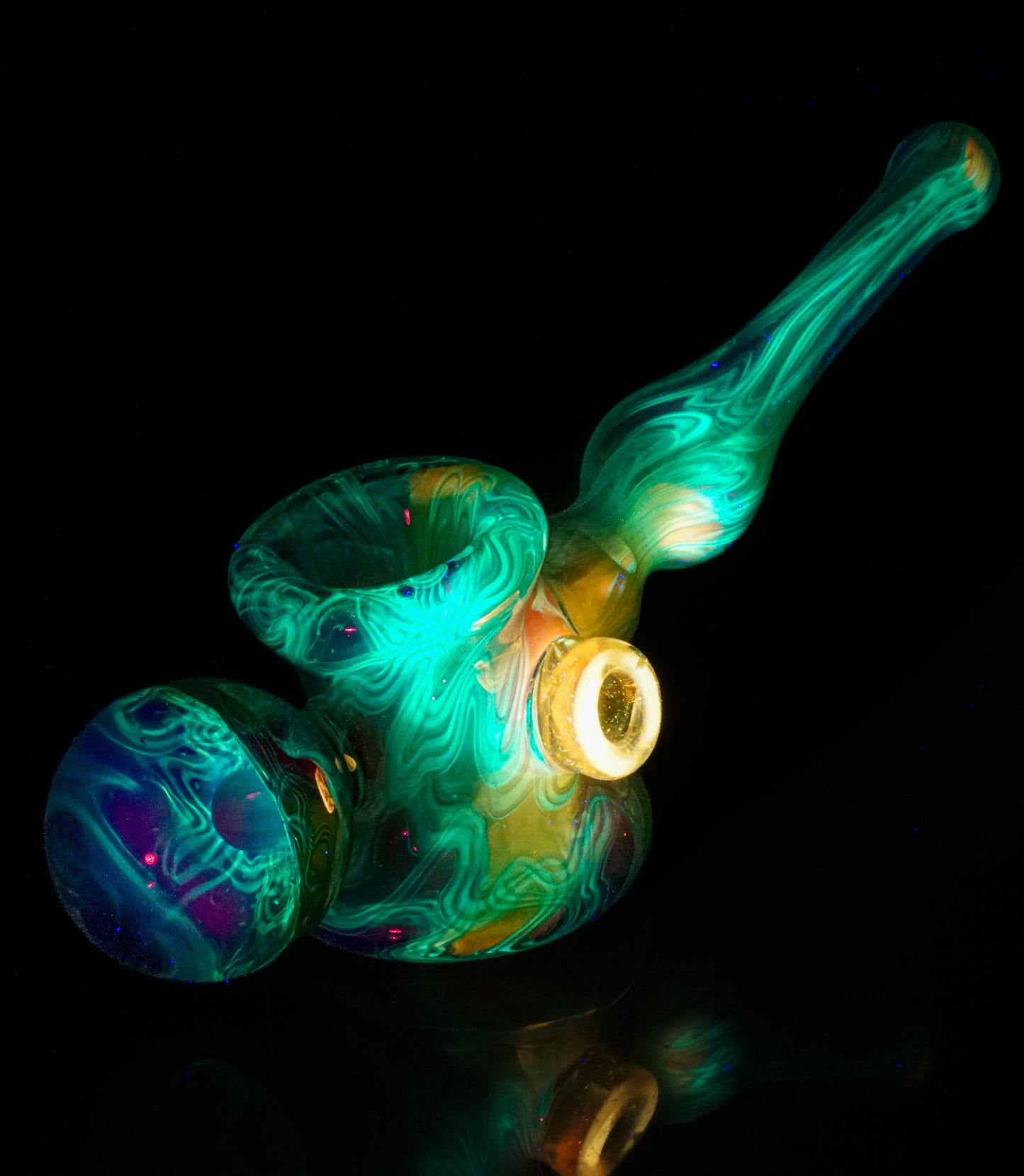 Crushed Opal UV Scribble Tech Marble Mallet