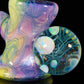 Crushed Opal UV Scribble Tech Marble Mallet