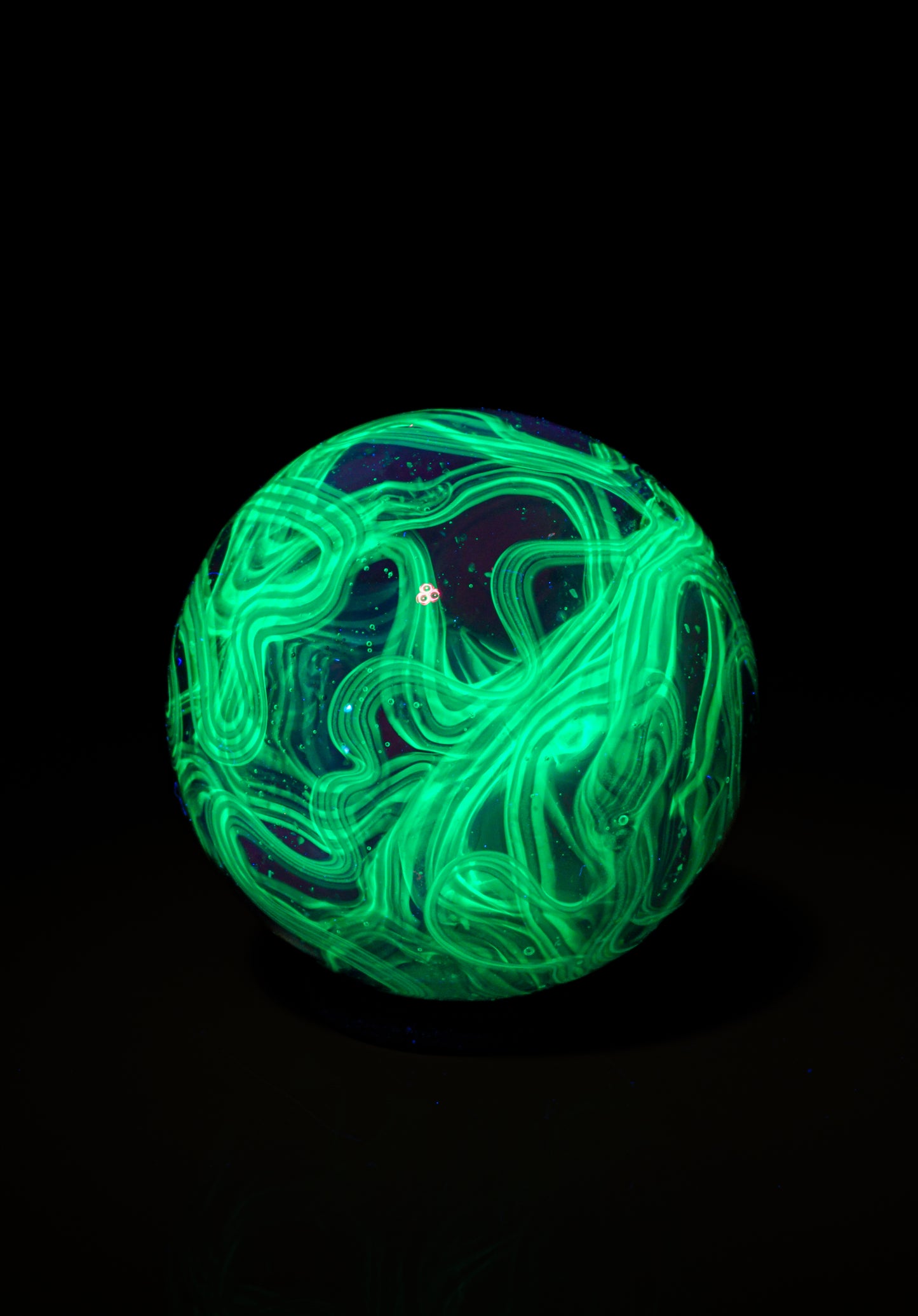 Crushed Opal UV Scribble Tech Marble (22mm) - P