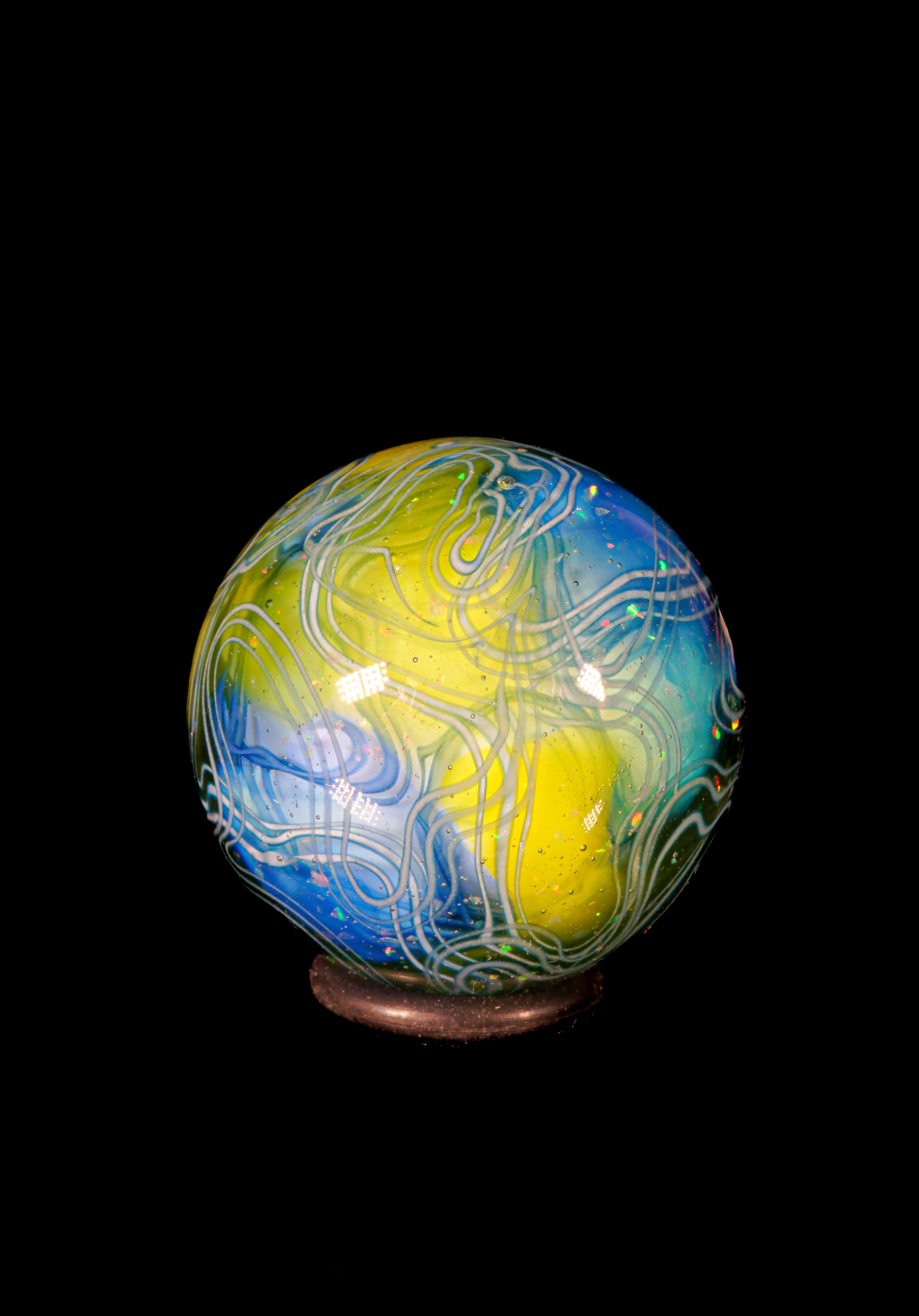 Crushed Opal UV Scribble Tech Marble (21mm) - R – H. Hawaii