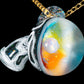 Opal UV Scribble Mushroom Pendant (B)