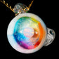 Opal UV Scribble Mushroom Pendant (B)