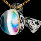 Opal UV Scribble Mushroom Pendant (B)