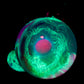 Opal UV Scribble Mushroom Pendant (C)