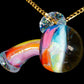 Opal UV Scribble Mushroom Pendant (C)