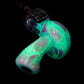 Crushed Opal UV Scribble Mushroom Pendant (B)