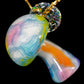 Crushed Opal UV Scribble Mushroom Pendant (F)