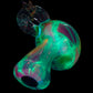 Crushed Opal UV Scribble Mushroom Pendant (F)