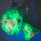 Crushed Opal UV Scribble Mushroom Pendant (H)