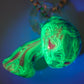 Crushed Opal UV Scribble Mushroom Pendant (H)