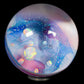 Multi-Opal Cluster UV Scribble Tech Large Marble (43mm)