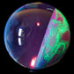 Multi-Opal Cluster UV Scribble Tech Large Marble (43mm)