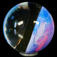 Multi-Opal Cluster UV Scribble Tech Large Marble (43mm)