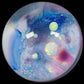 Multi-Opal Cluster UV Scribble Tech Large Marble (43mm)