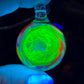 Opal UV Scribble Disk Pendant