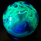 Crushed Opal UV Scribble Tech Marble (28mm) - J