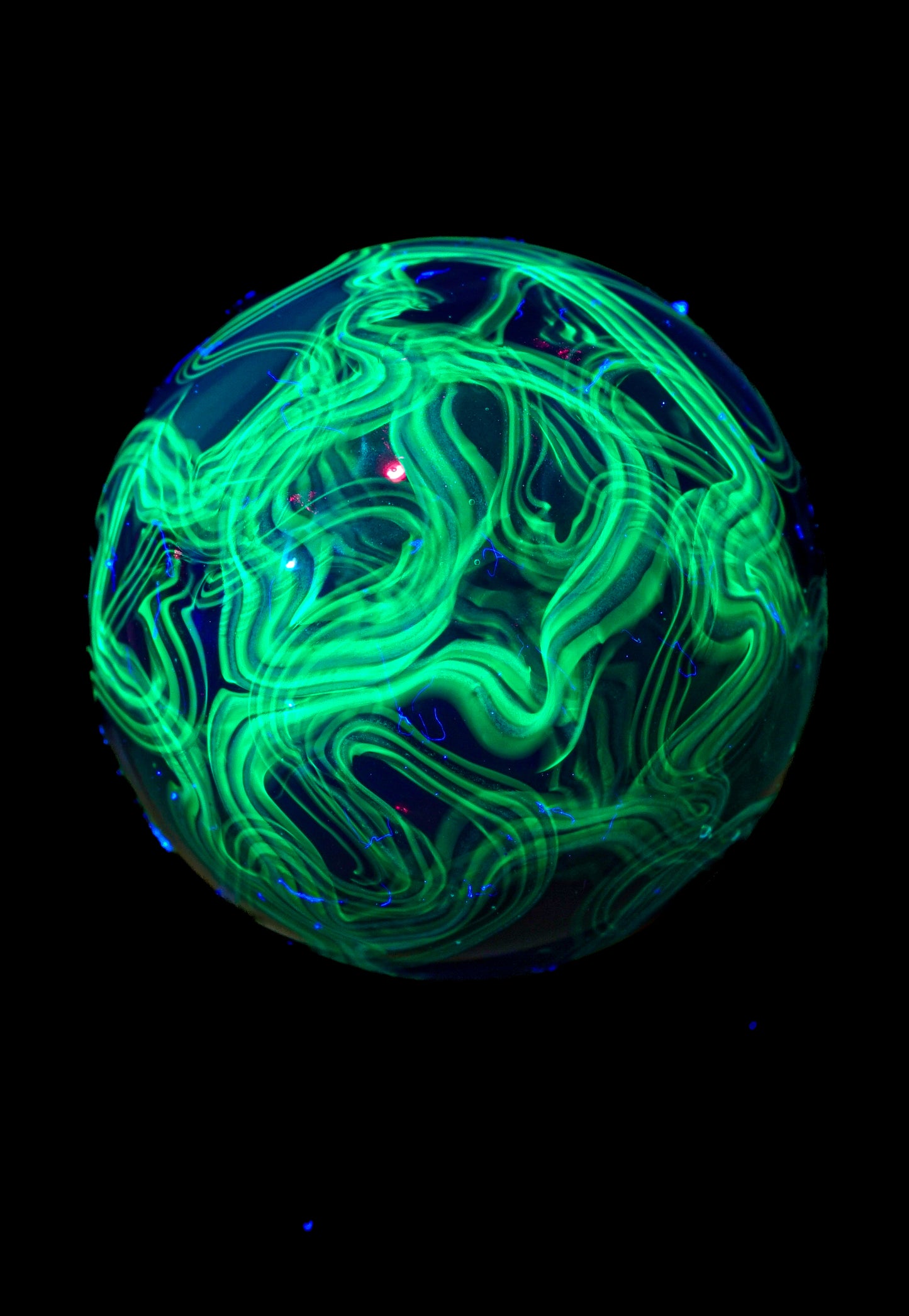 Medium UV Scribble Tech Opal Marble (26mm) - L