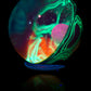 Big Opal UV Scribble Tech Marble (32mm) - N