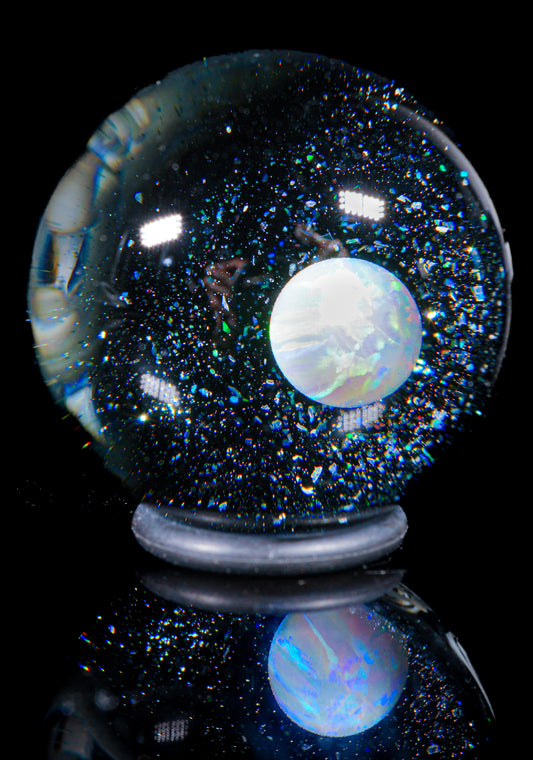 Big Opal UV Scribble Tech Marble (33mm) - O