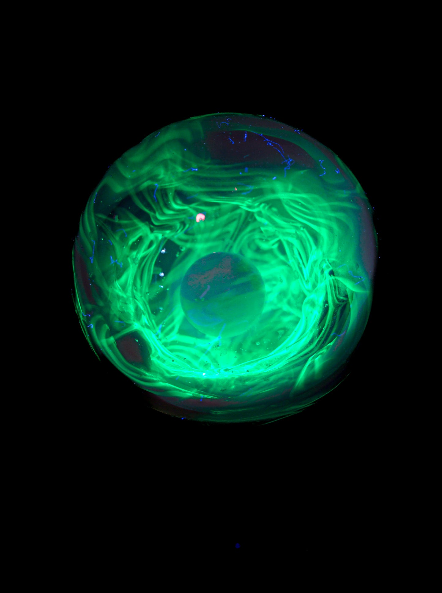 Small Opal UV Scribble Tech Marble (24mm) - H