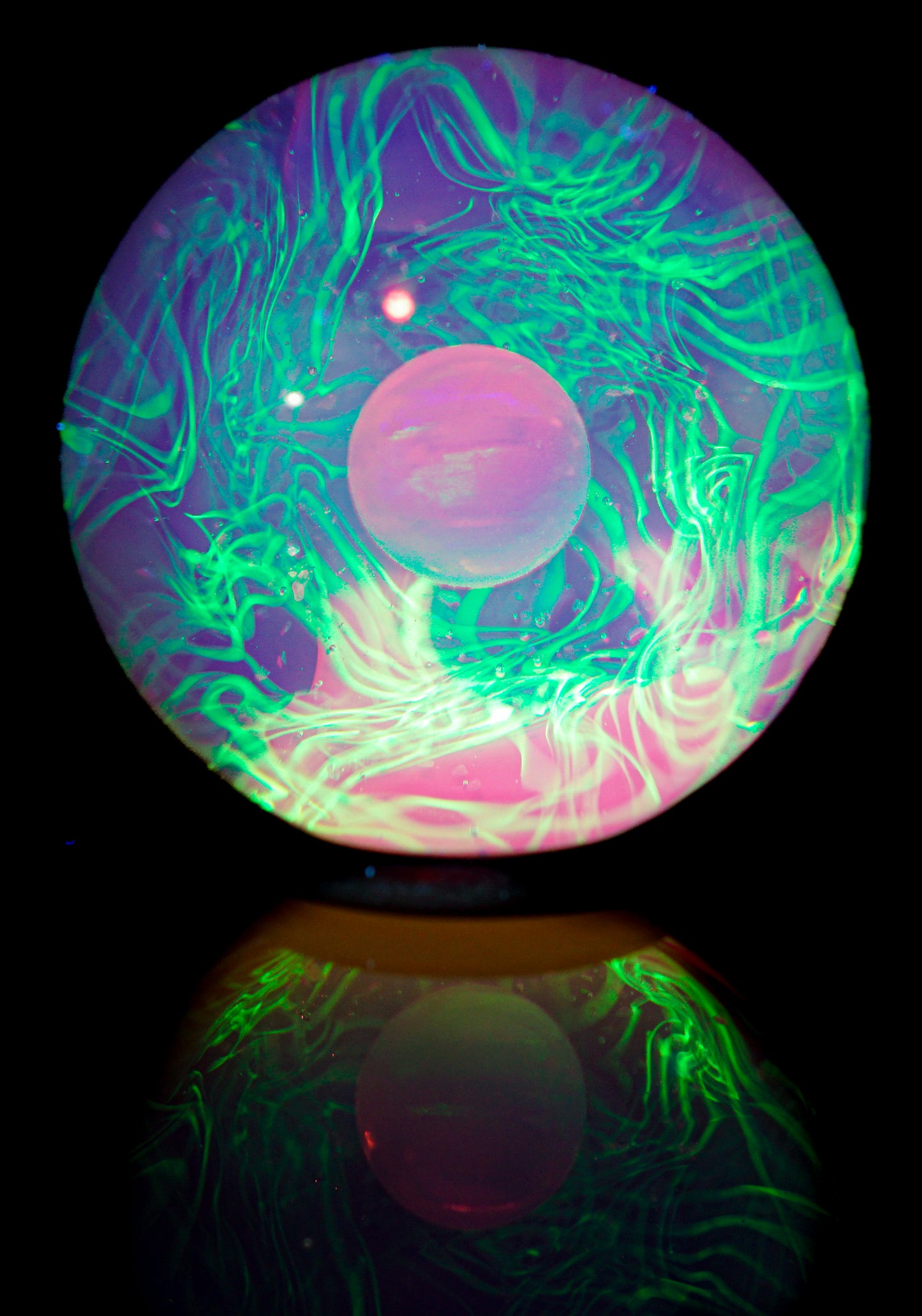 Big Opal UV Scribble Tech Marble (34mm) - M