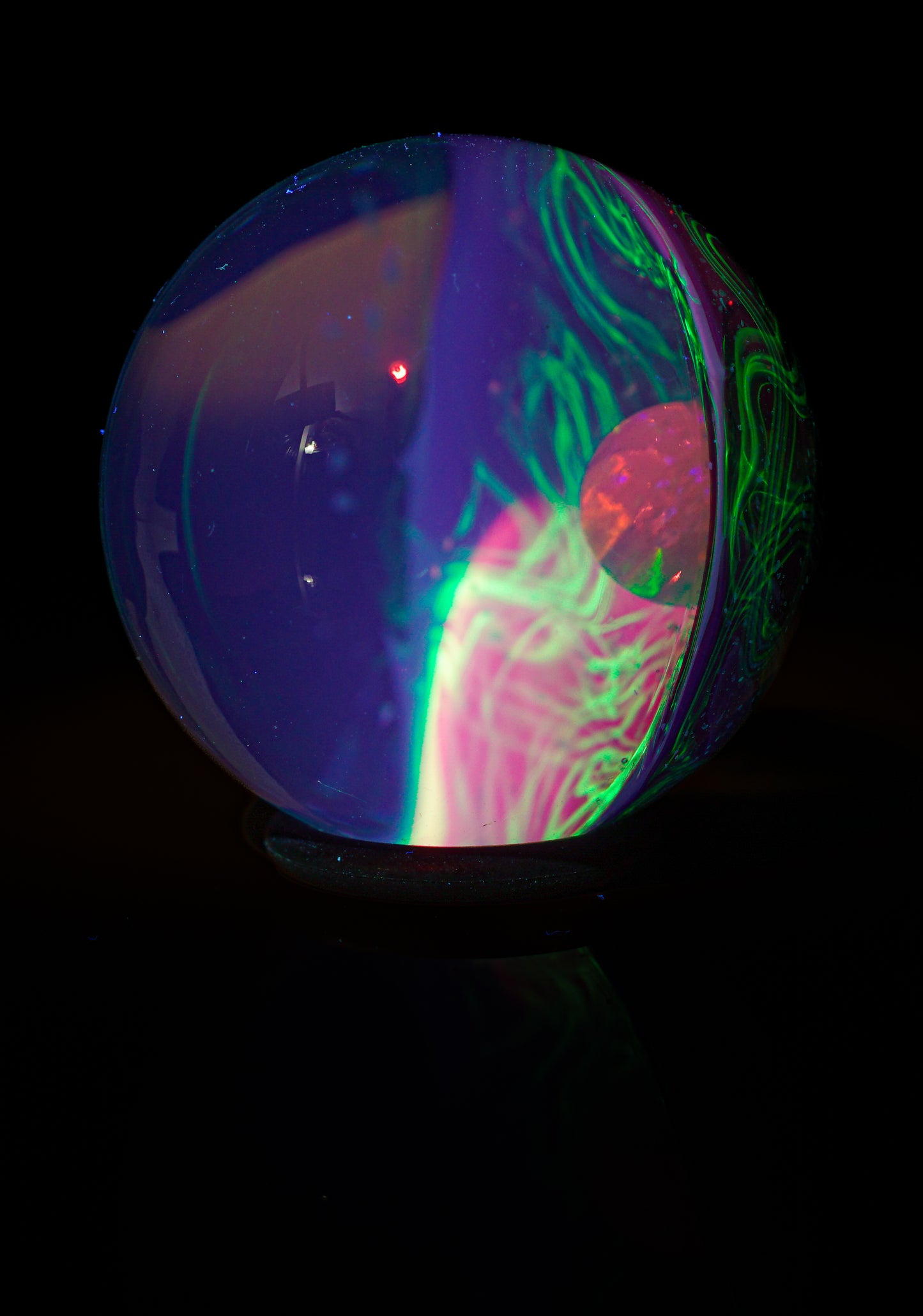 Big Opal UV Scribble Tech Marble (34mm) - M