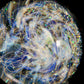 Fume Scratch Galaxy Crushed Opal Marble (47mm)
