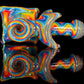 Blue Dichro Rainbow Wigwag Hammer