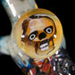 Skull and Roses Bubbler + Dancing Bear Marble (22mm)