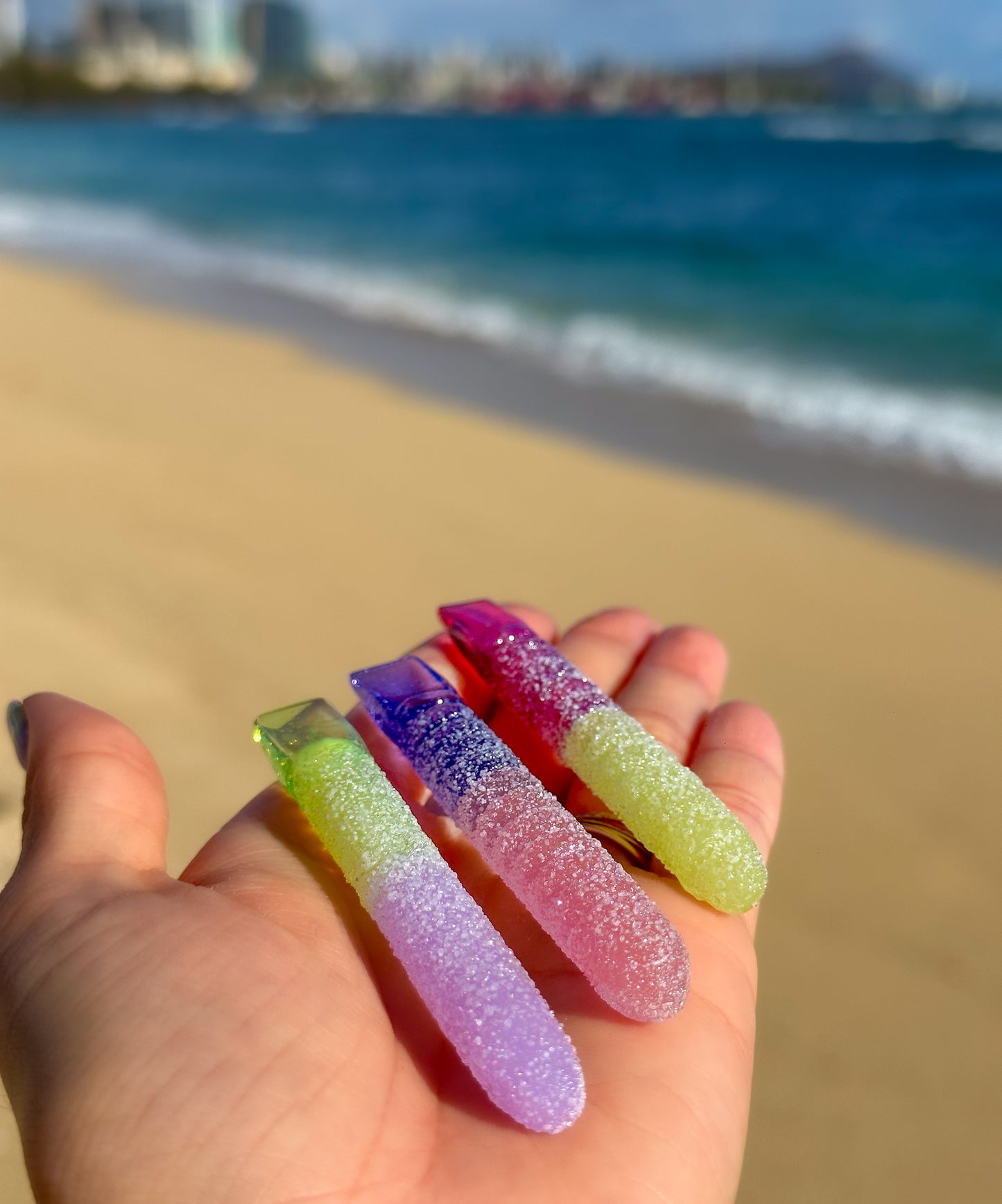 Sour Gummy Worm Chisel-Tip Dabbers (single)