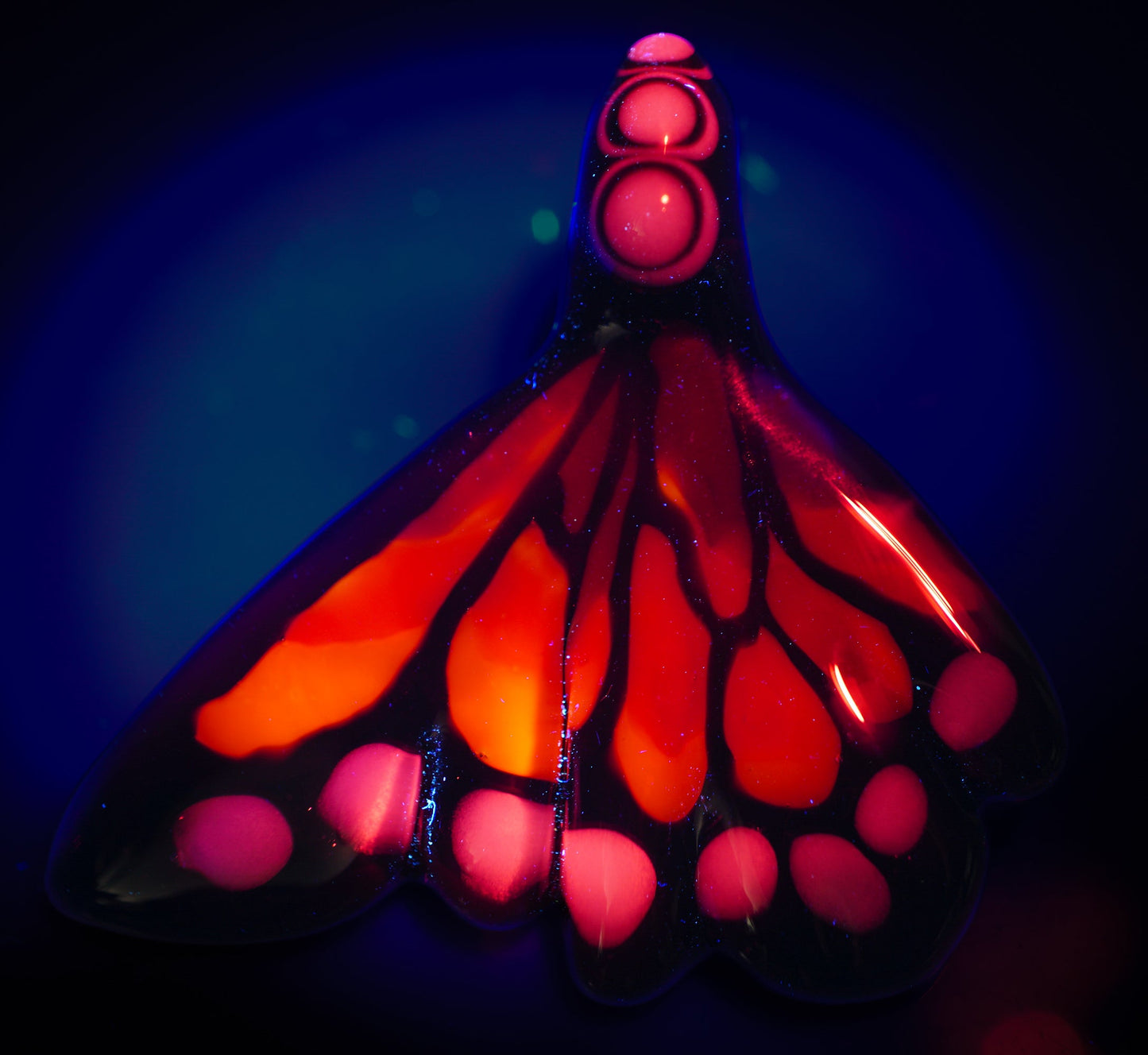 Monarch Butterfly Wing Pendant