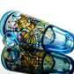 Crushed Opal Lily Stained Glass Chillum