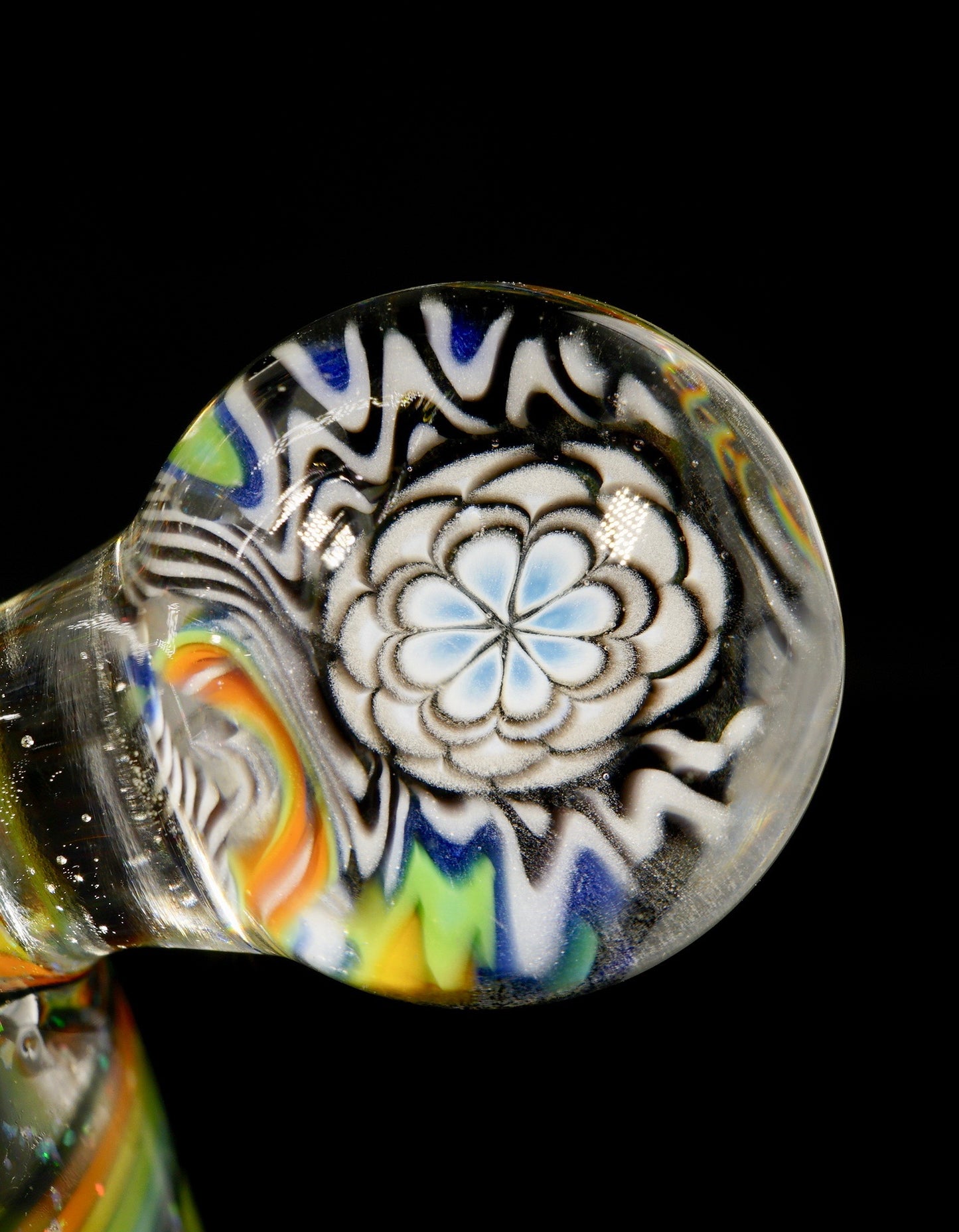 Steve Sizelove & WYG UV Dotstack Crushed Opal Bubble Trap Aztec Klein